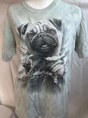 The Mountain Kid's Green and Khaki Tshirt